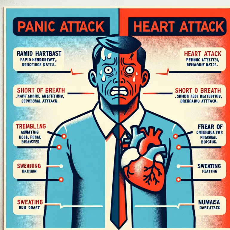 Симптомы Панической Атаки и Сердечного Приступа: Как Их Различить