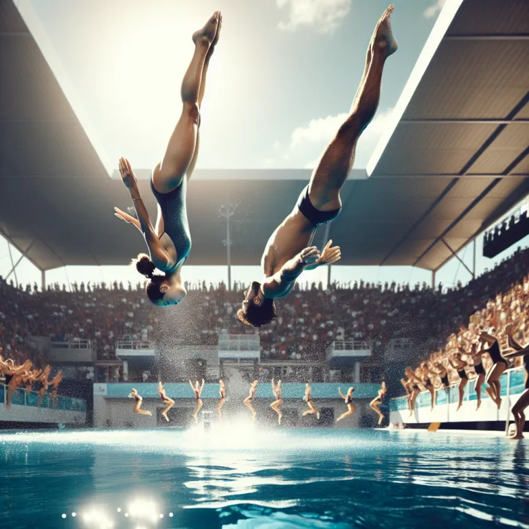 Синхронные прыжки в воду: Искусство и Спорт